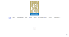 Desktop Screenshot of hopefoundation97.org